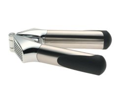 Self-Cleaning Garlic Press