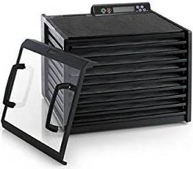 Excalibur 9-Tray Stainless Steel Dehydrator w/Stainless Steel Trays and  Door Model D900SHD