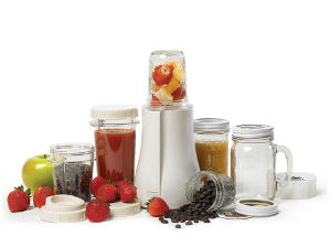 Single-Serve Blender with a Glass Container