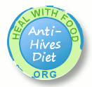 Diet for hives