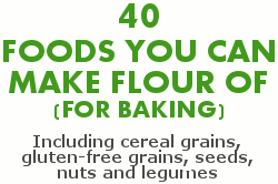 40 Foods for Making Flour