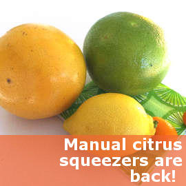 Why Get a Manual, Non-Plastic Citrus Squeezer