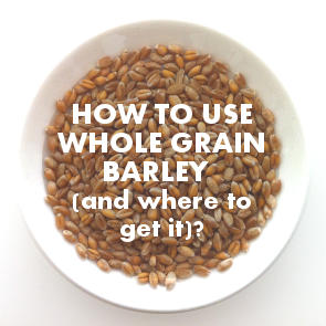 Organic Whole Grain Barley
